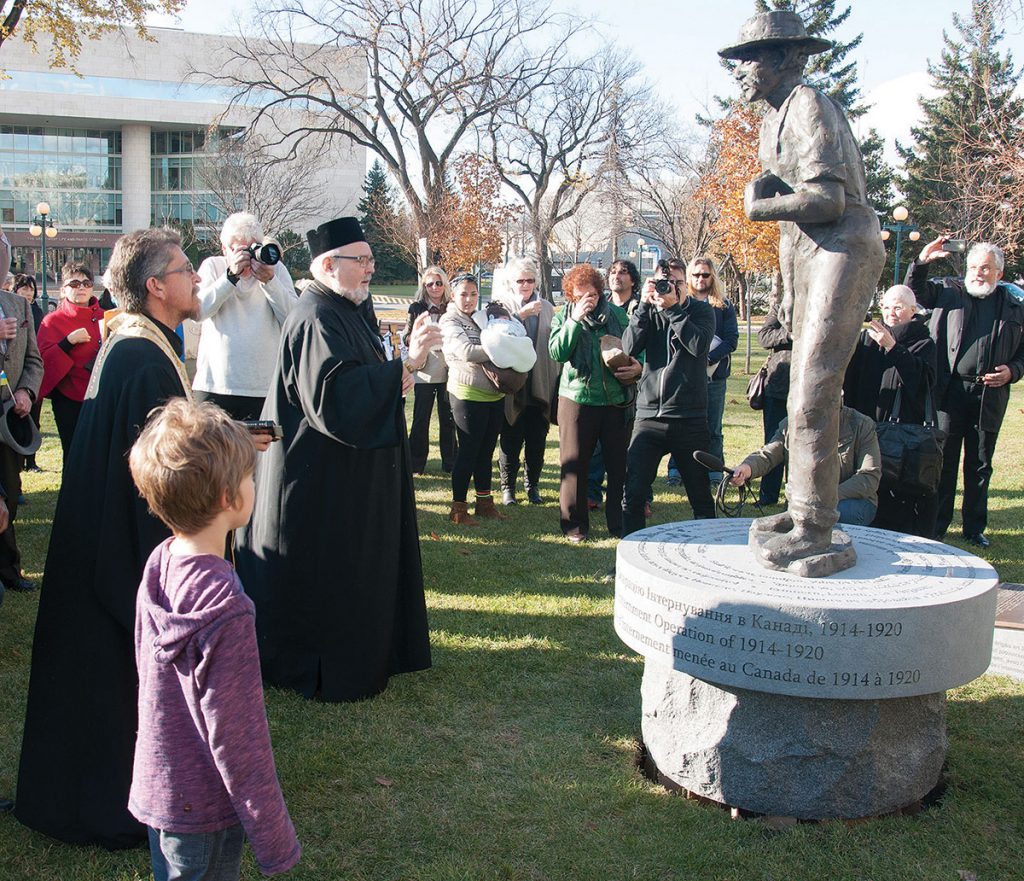 Blessing of the Internment Statue - Canada