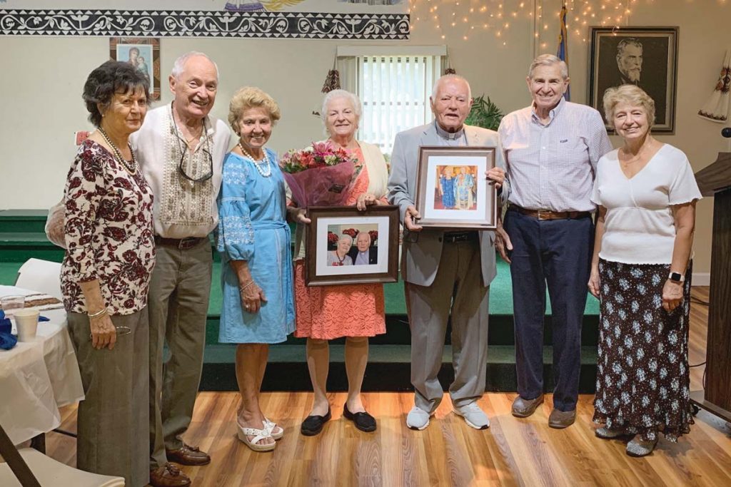 IMG 2463 oseredok farewell to fr fatenko with board members 10 2020 - Community Chronicle
