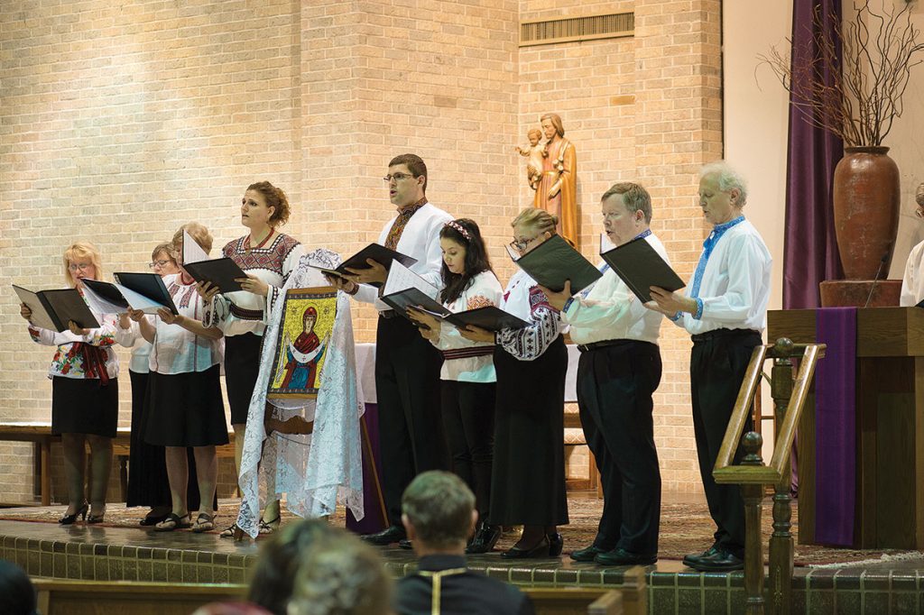 KC in Houston pokrova choir - Community Chronicle