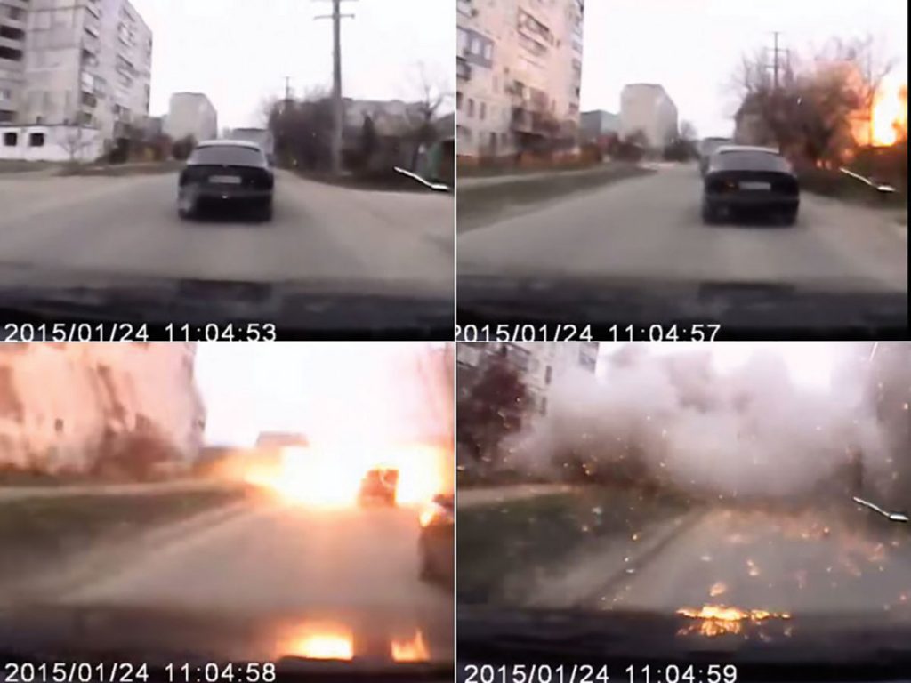 Passenger vehicle destroyed Mariupol - News