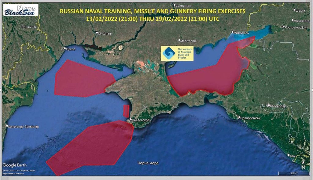 Russian naval training - Ukraine