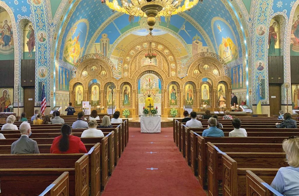Sts Volodymyr and Olha UCC Interior - Community Chronicle