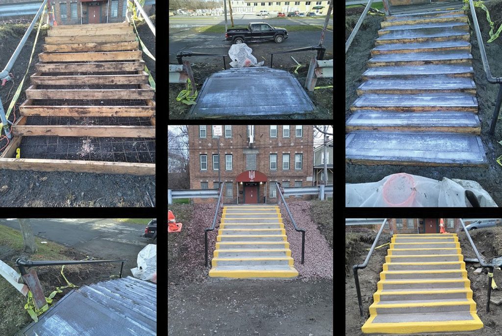 Syracuse UNH stairs - Community Chronicle