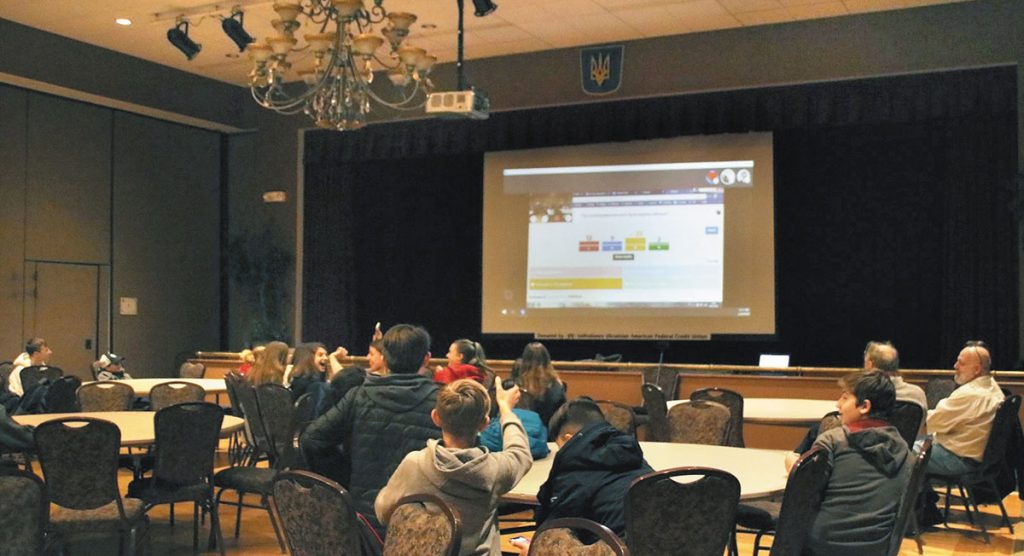 Trivia game with Scouts in Ukrainine - Community Chronicle