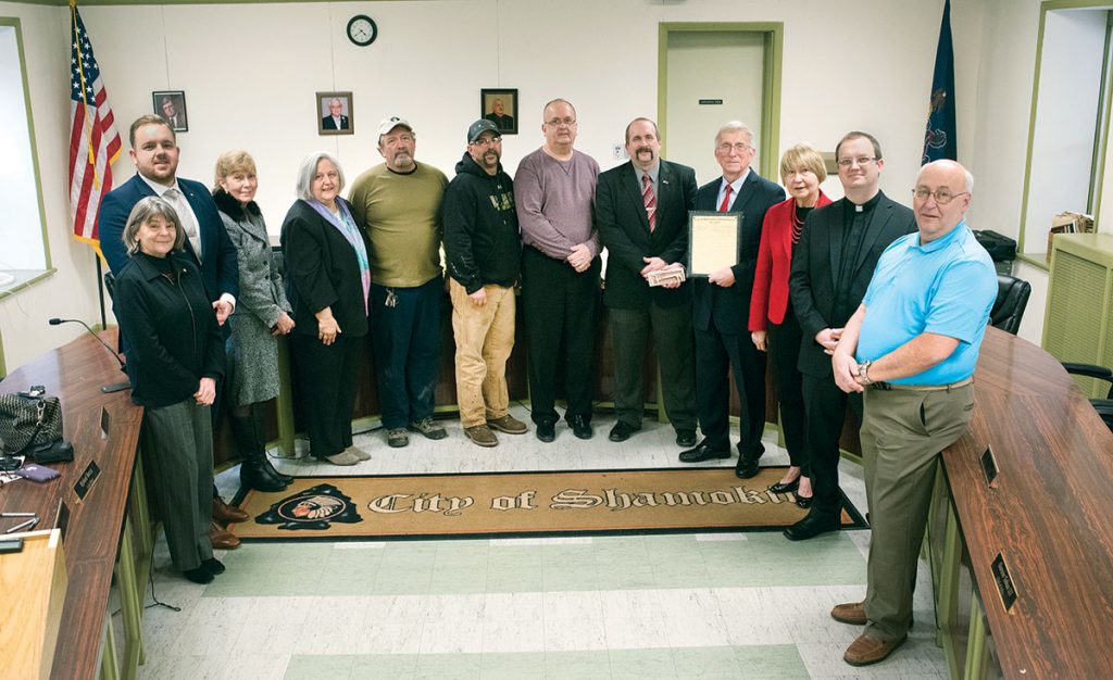 UNA group in Shamokin - The Year in Review