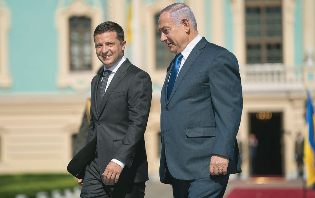Zelensky and Netanyahu - Ukraine