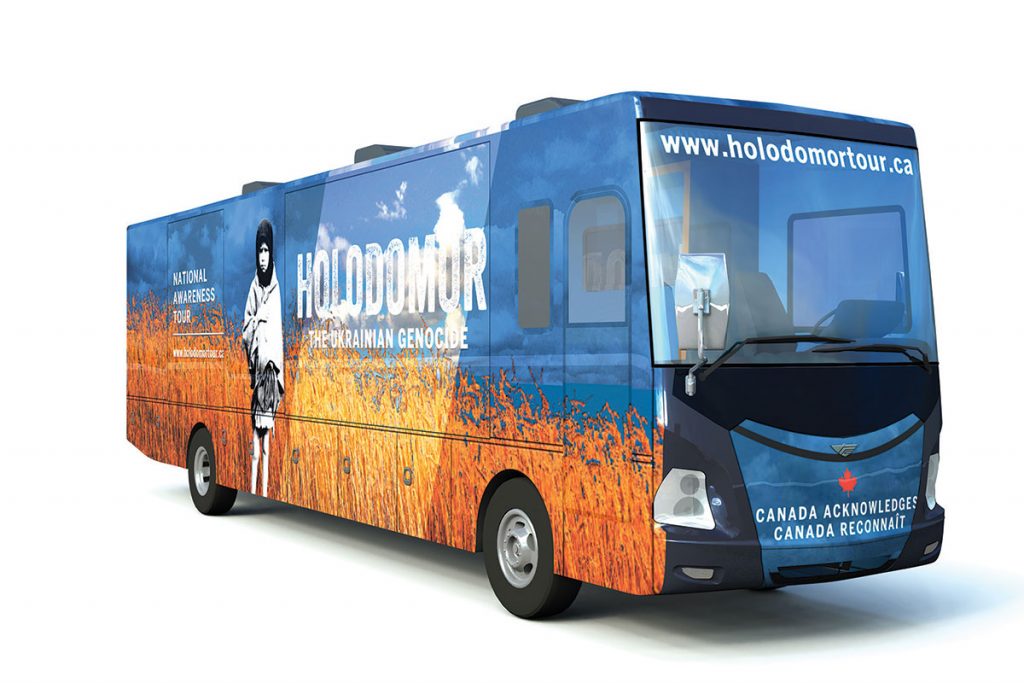 holodomor bus - Canada