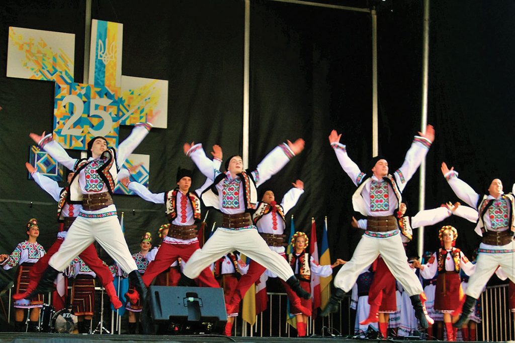kozak dancers onstage 2016 bk - Community Chronicle