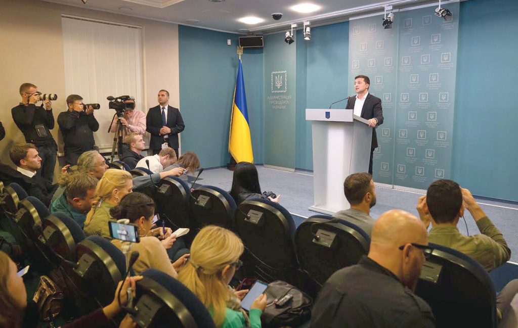 ze press briefing oct 1 - Ukraine